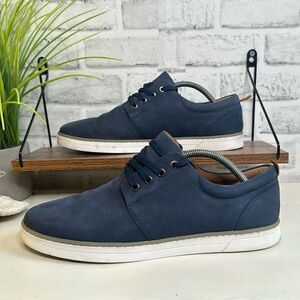 Lasocki Blue Suede Leather Sneakers Shoes EU 43 US 10